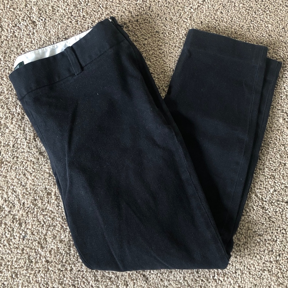 J. Crew Black CityFit Crop pants